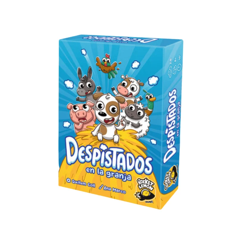 Despistados - Juego de mesa - ROCKET LEMON - 2-6 jugadores - 8+ años - 15 min