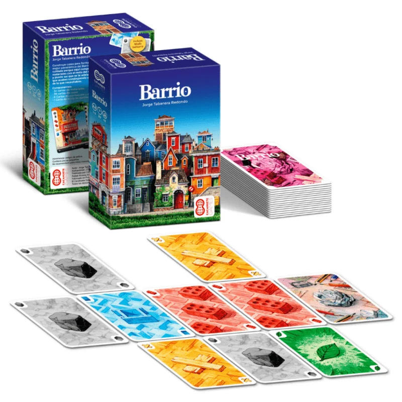Barrio - Juego de mesa - Cacahuete Games - 1-4 jugadores - 8+ años - 20 min