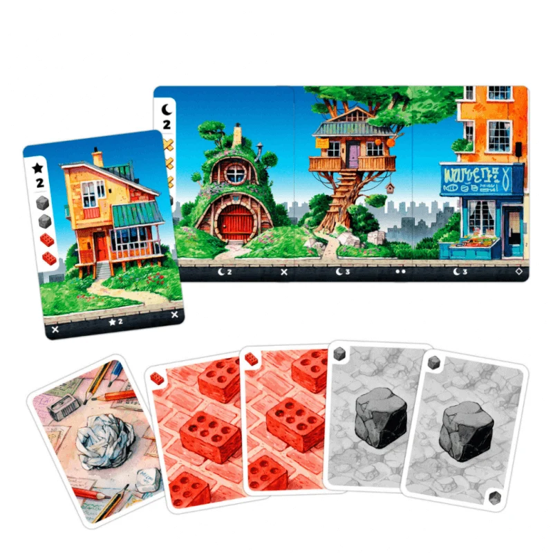 Barrio - Juego de mesa - Cacahuete Games - 1-4 jugadores - 8+ años - 20 min