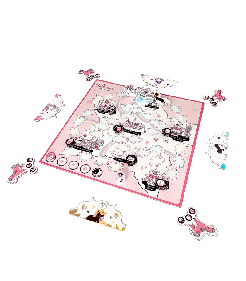 Unicornia - Juego de mesa - Atomo - 2-6 jugadores - 5+ años - 20 min