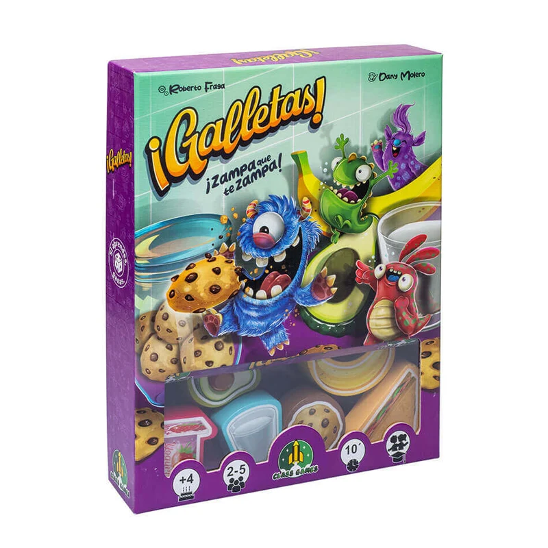 Galletas - Juego de mesa - FALOMIR - 2-5 jugadores - 4+ años - 10 min