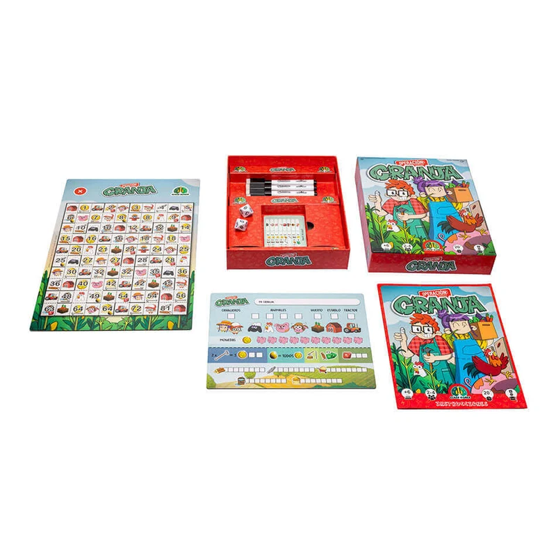 Operación Granja - Juego de mesa - FALOMIR - 2-4 jugadores - 6+ años - 20 min