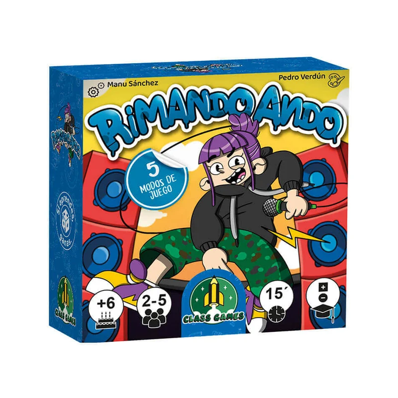Rimando Ando - Juego de mesa - FALOMIR - 2-5 jugadores - 6+ años - 15 min