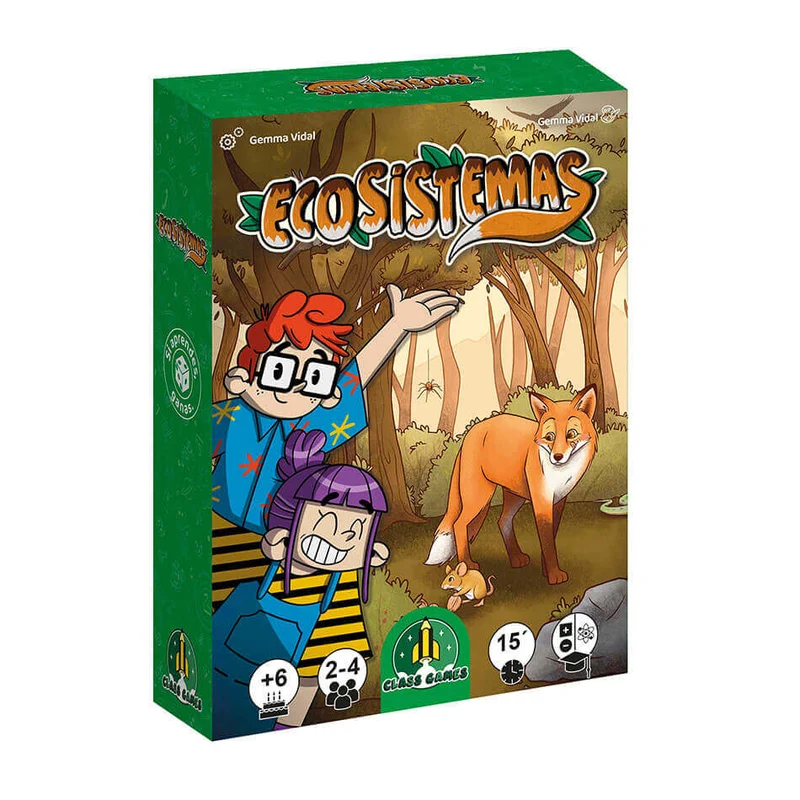 Ecosistemas - Juego de mesa - FALOMIR - 2-4 jugadores - 6+ años - 15 min
