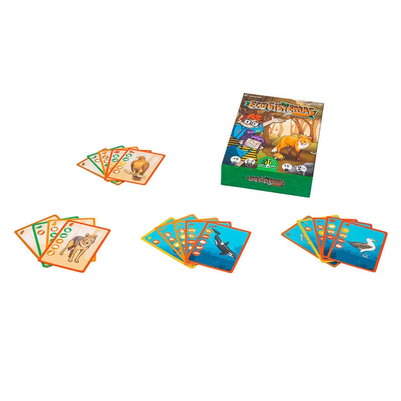 Ecosistemas - Juego de mesa - FALOMIR - 2-4 jugadores - 6+ años - 15 min