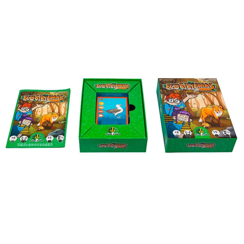 Ecosistemas - Juego de mesa - FALOMIR - 2-4 jugadores - 6+ años - 15 min