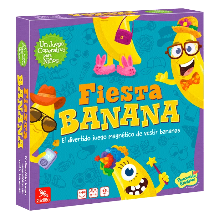 Fiesta Banana - Juego de mesa - Ludilo - 2-4 jugadores - 4+ años - 15 min
