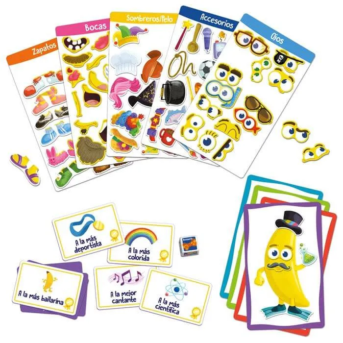 Fiesta Banana - Juego de mesa - Ludilo - 2-4 jugadores - 4+ años - 15 min