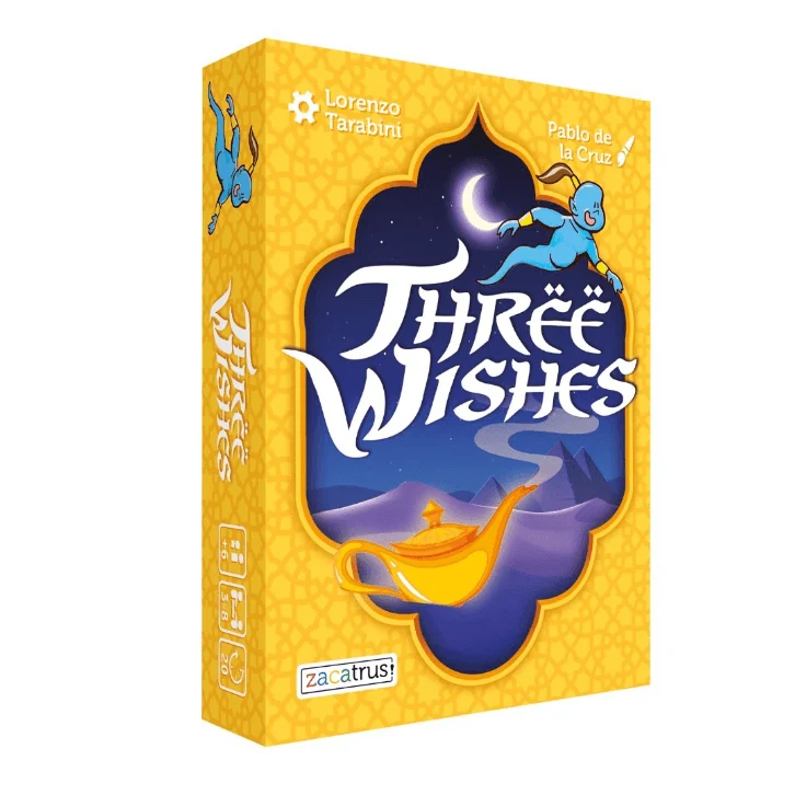 Three Wishes - Juego de mesa - Zacatrus - 3-8 jugadores - 6+ años - 20 min