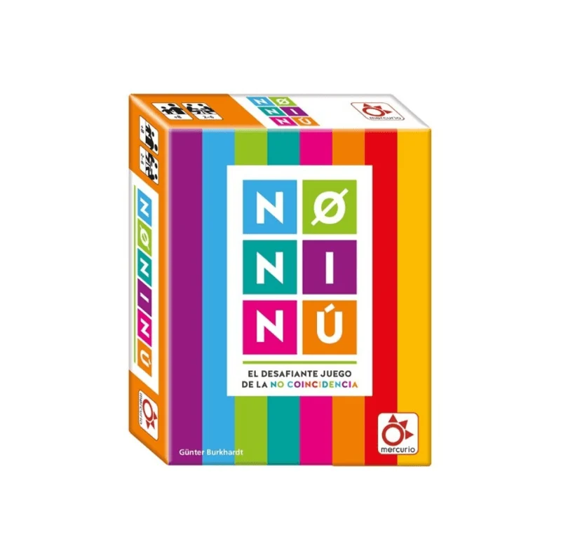 NoNiNu - Juego de mesa - Mercurio - 2-6 jugadores - 8+ años - 20 min
