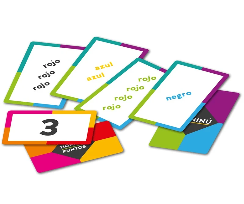 NoNiNu - Juego de mesa - Mercurio - 2-6 jugadores - 8+ años - 20 min