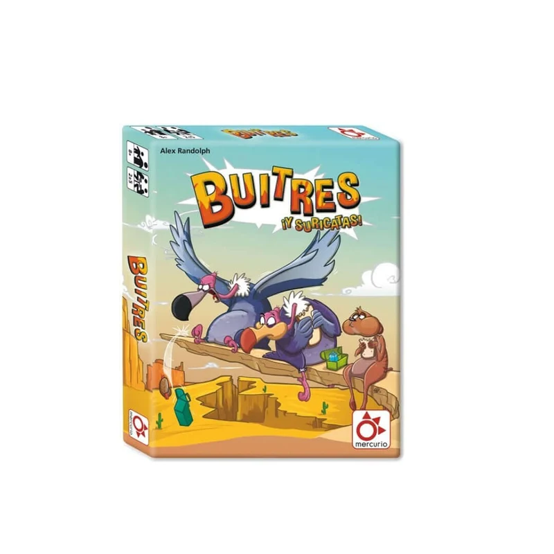Buitres Y Suricatas - Juego de mesa - Mercurio - 2-5 jugadores - 8+ años - 20 min