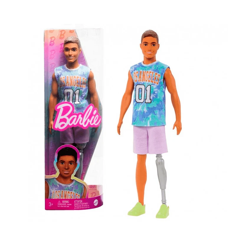 Ken Fashionista con Prótesis de Pierna HJT11