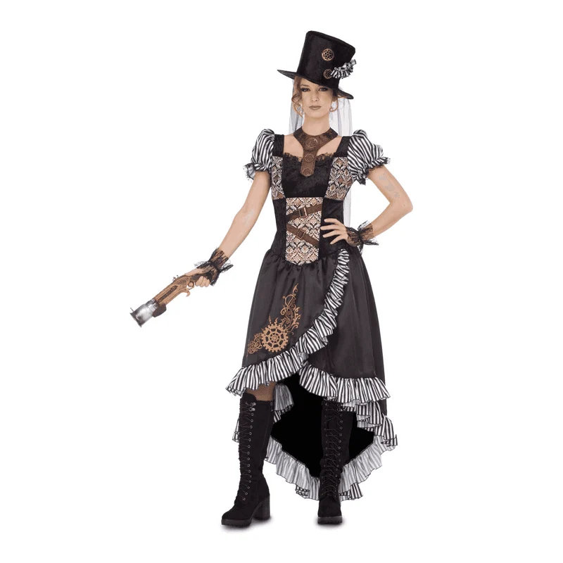 Disfraz de Lady steampunk adulto talla XL