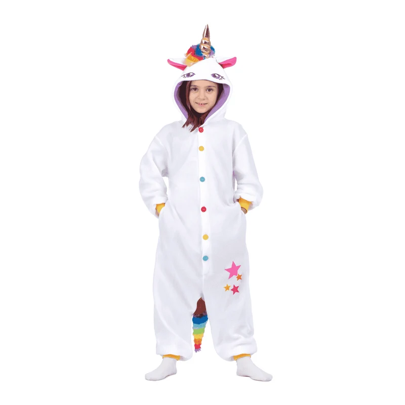 Disfraz de Unicornio blanco one size child infantil talla TALLA ÚNICA