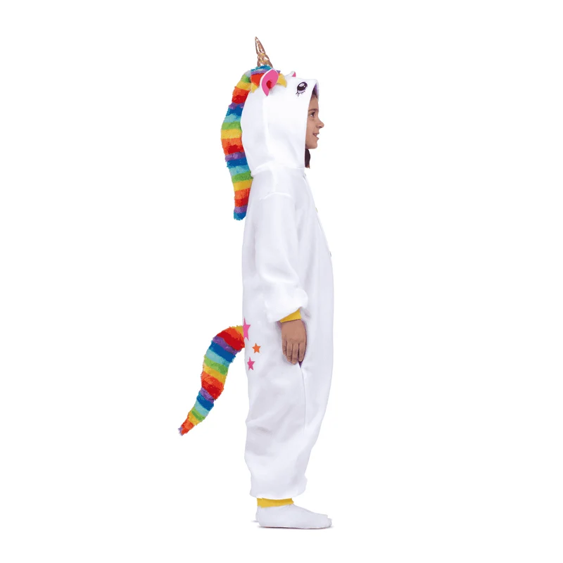Disfraz de Unicornio blanco one size child infantil talla TALLA ÚNICA
