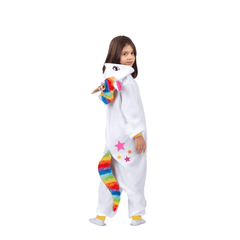 Disfraz de Unicornio blanco one size child infantil talla TALLA ÚNICA