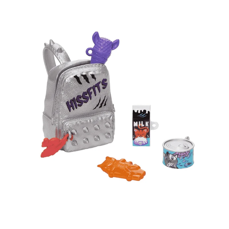 Monster High Toralei Stripe Muñeca articulada con mascota, micrófono y accesorios de moda, juguete +