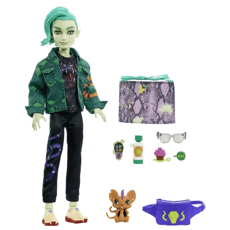 Monster High Muñeco Deuce Gorgon articulado