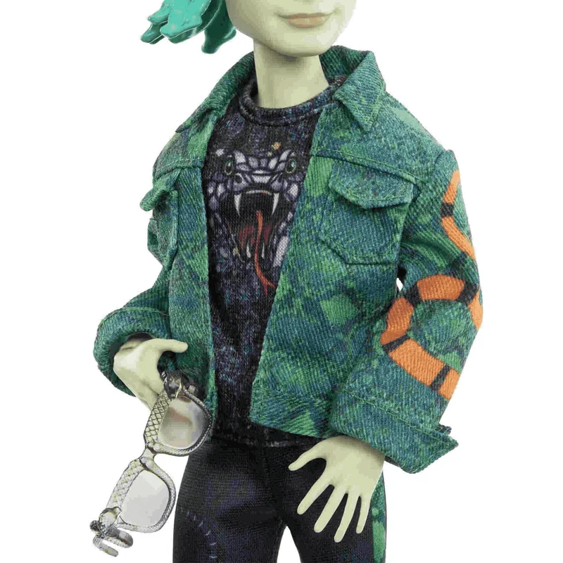 Monster High Muñeco Deuce Gorgon articulado