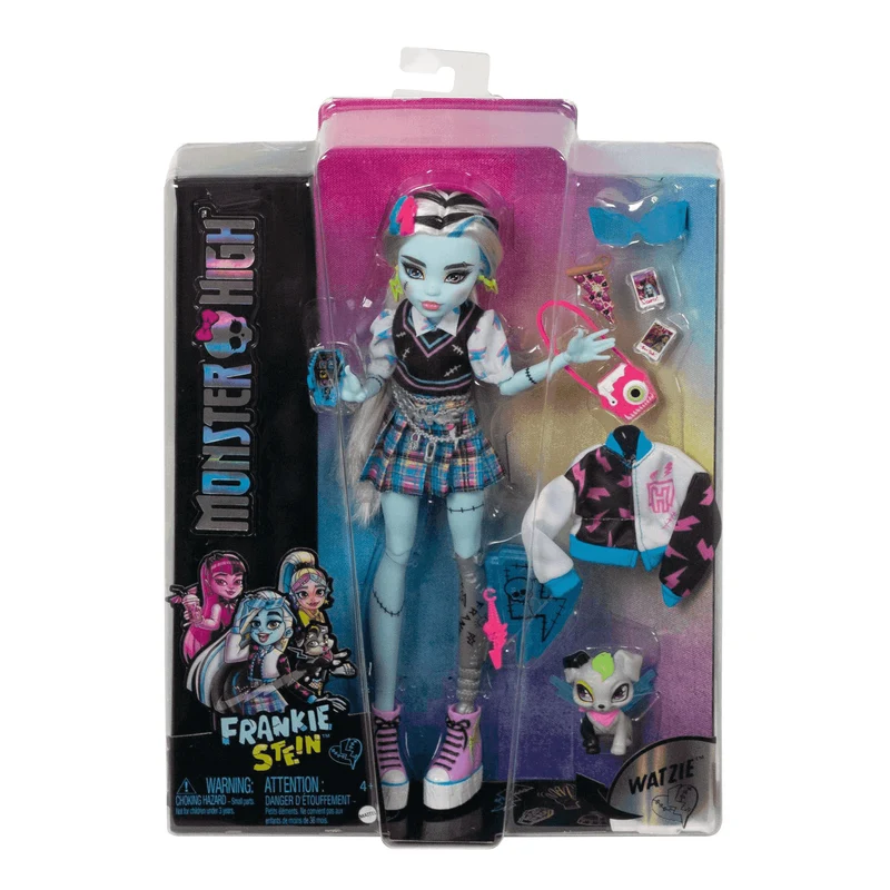 Monster High Frankie Stein Muñeca con accesorios 4 años