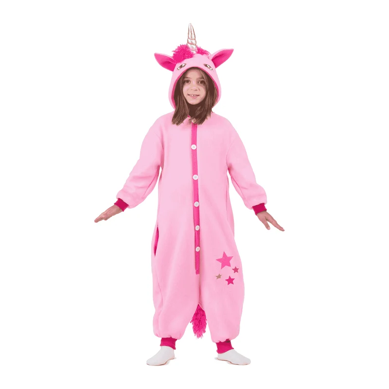 Disfraz de Unicornio rosa one size child infantil talla TALLA ÚNICA