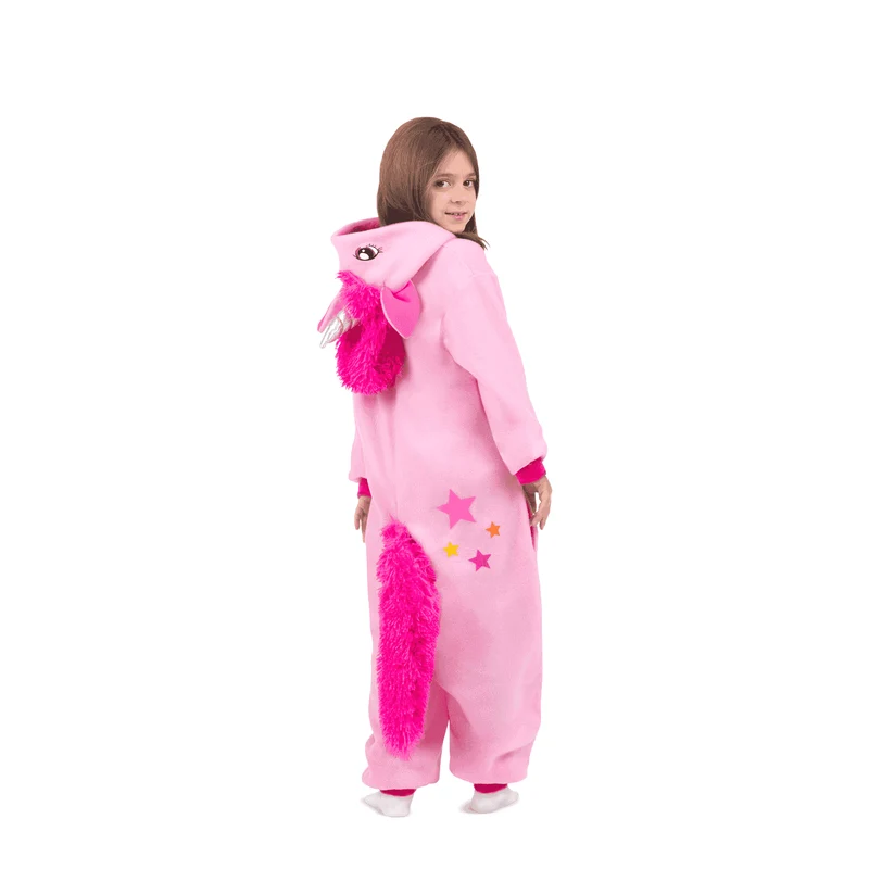 Disfraz de Unicornio rosa one size child infantil talla TALLA ÚNICA