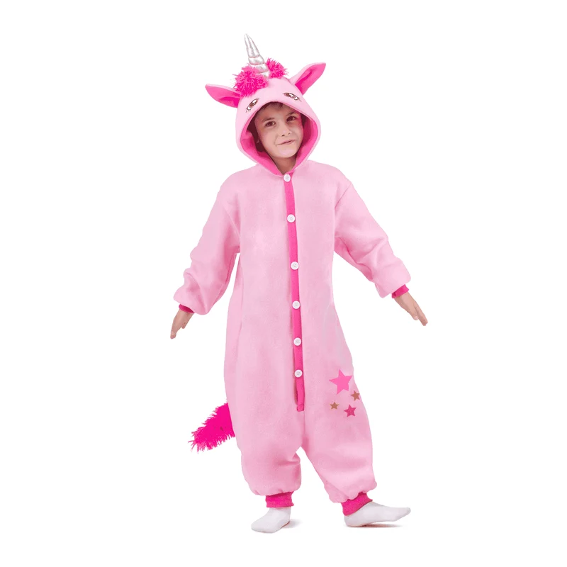 Disfraz de Unicornio rosa one size child infantil talla TALLA ÚNICA