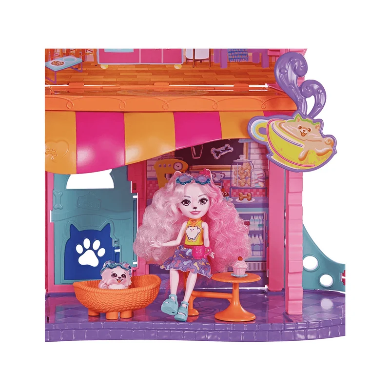 Enchantimals City Tails Apartamento de Palmer Pomeranian