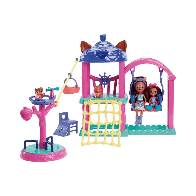 Enchantimals City Tails Parque de Juegos de Sabine Squirrel