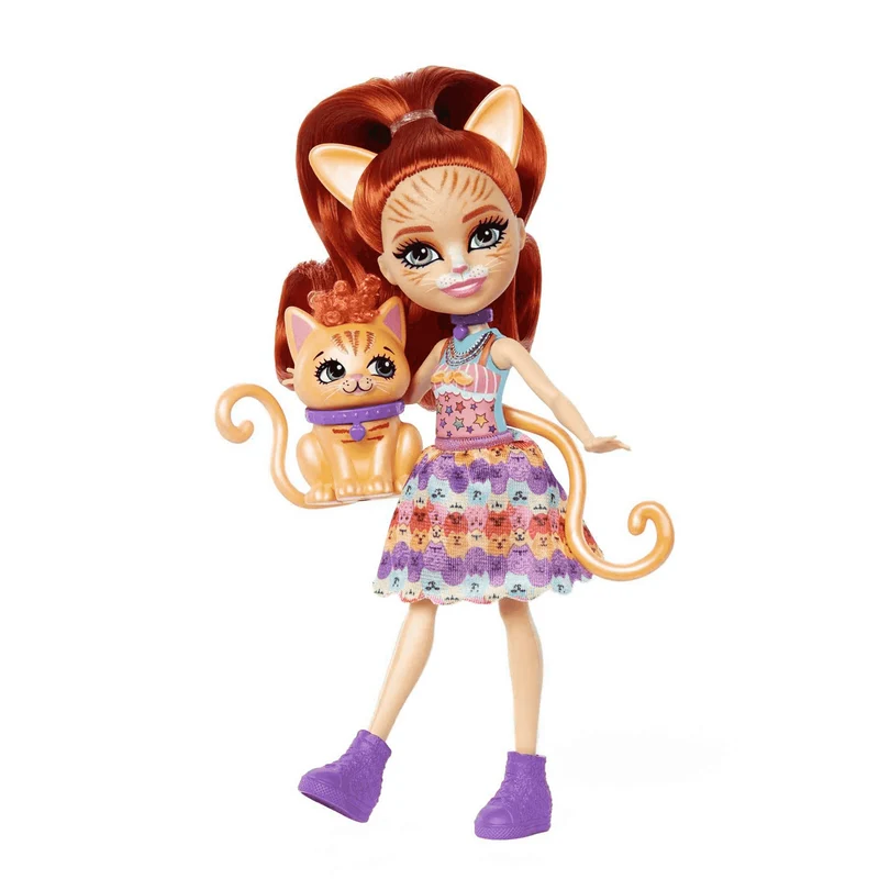 Enchantimals Muñeca Taria con Mascota 4 años