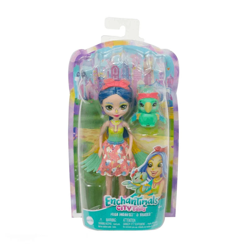 Enchantimals Muñeca Prita con Mascota 4 años