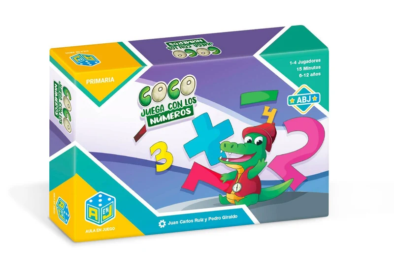 Coco juega con los números · Átomo