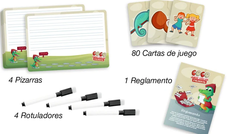 Coco juega con las palabras · Átomo