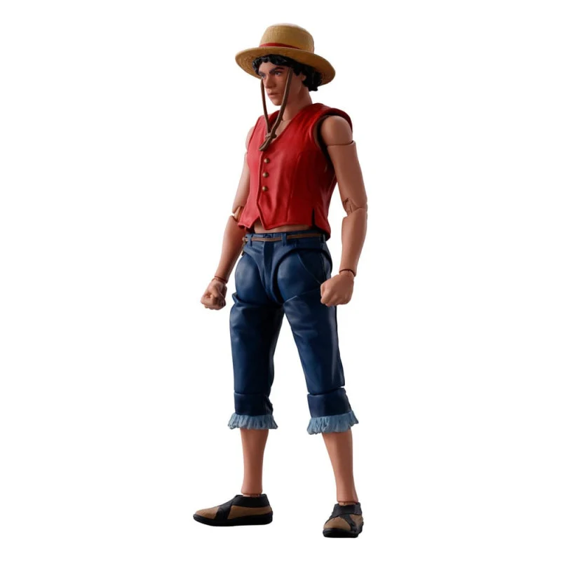 Figura Articulada Monkey D. Luffy - One Piece SH Figuarts Netflix Series 14cm