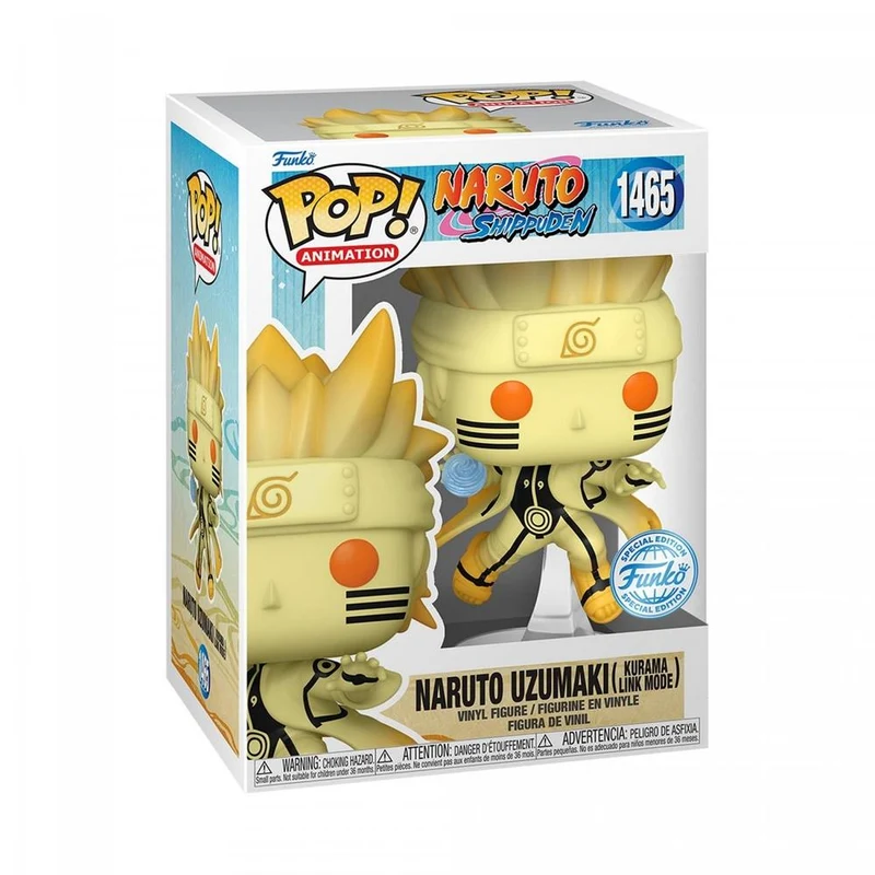 Funko Pop Naruto Uzumaki Kurama Link Mode - Naruto Shippuden Edición Especial