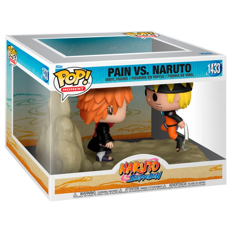 Funko Pop Moment Pain Vs Naruto - Naruto Shippuden