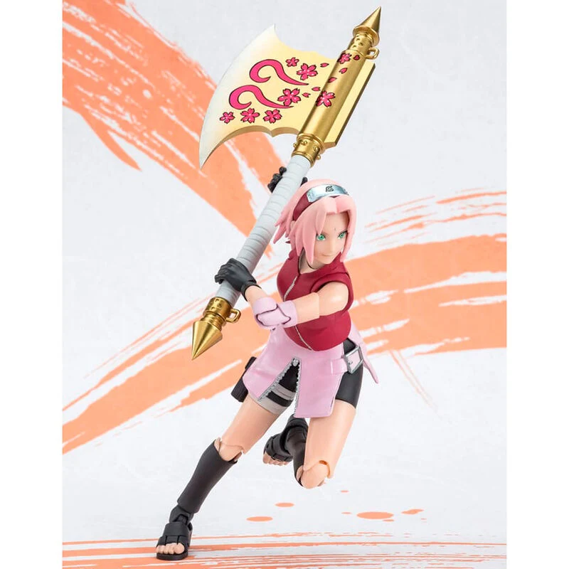 Figura Articulada Sakura Haruno - Naruto Shippuden SH Figuarts