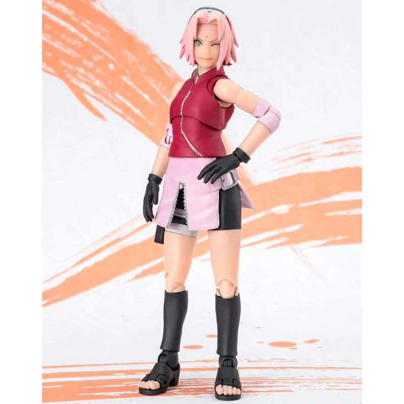 Figura Articulada Sakura Haruno - Naruto Shippuden SH Figuarts