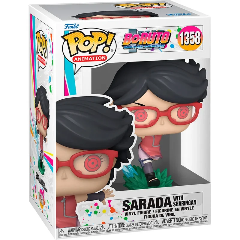 Funko Pop Sarada con Sharingan - Boruto: Naruto Next Generations