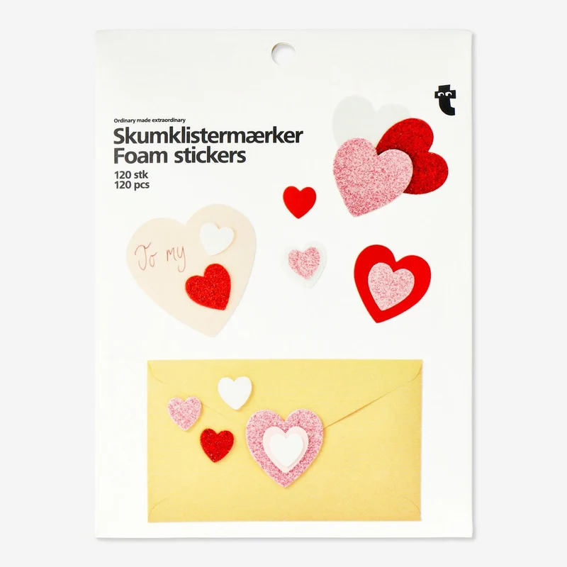 Foam stickers