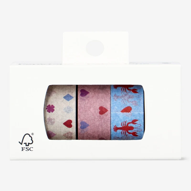 Paper tape. 3 pcs