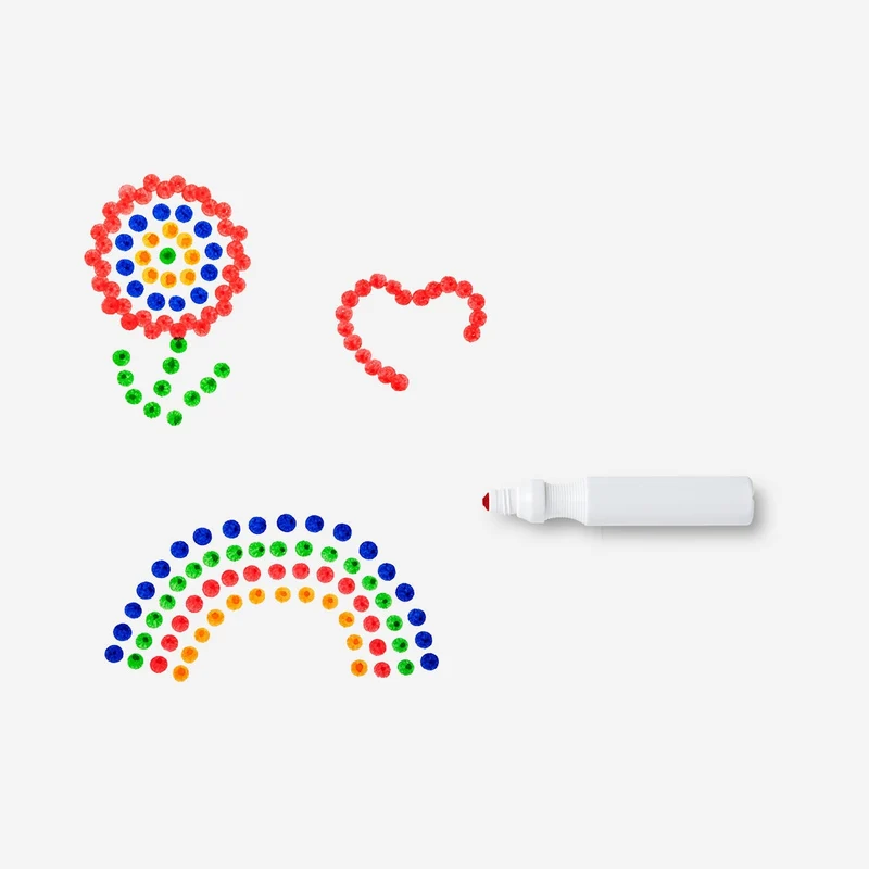 Dotting markers. 4 pcs