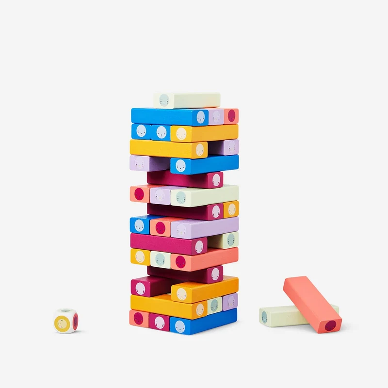 Stacking tower game