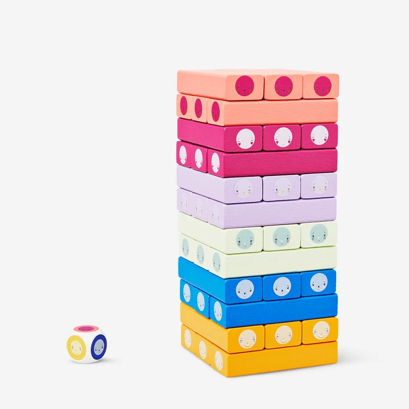 Stacking tower game