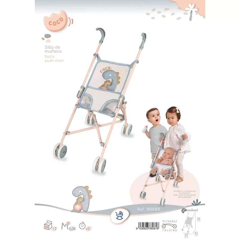 Silla de Muñeca Plegable Coco