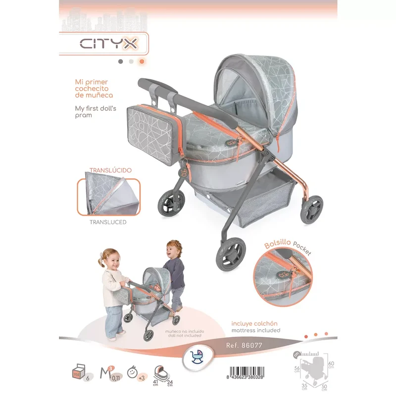 Mi Primer Coche De Muñeca Para Muñecas De Hasta 42 Cm De Cuevas Toys