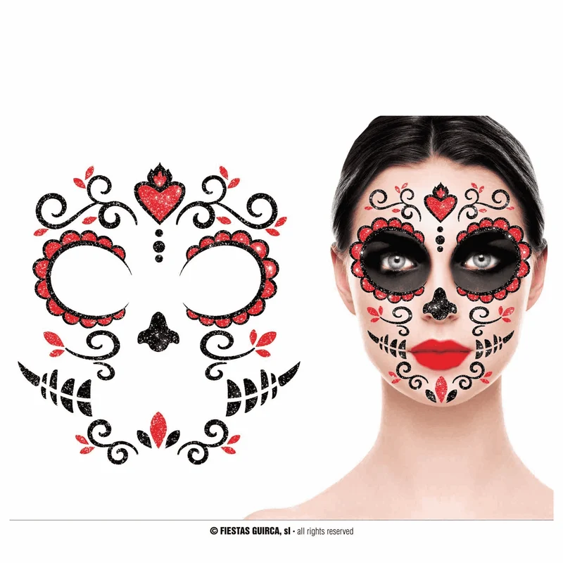 Catrina Glitter Face 20x20 cm