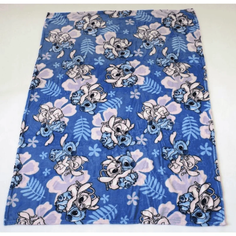 Manta Flannel Lilo & Stitch - Stitch & Angel 100x140 cm