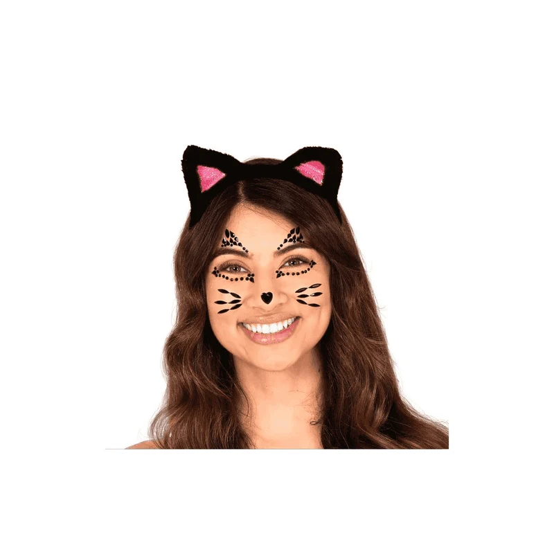 Joyas Faciales Adhesivas Gatita